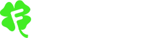 Fortunica Casino logo — green four-leaf clover