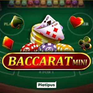 Baccarat Mini table game at Fortunica Casino