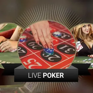 Live Caribbean Poker live dealer game at Fortunica Casino